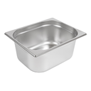 Cubeta Gastronorm 1/2 8,4 L 32,5X26,5X15 Cm Plateado Inox (1 Unid.)