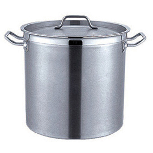 MARMITA CON TAPA 24 L Ø 34,1x32 CM PLATEADO INOX (1 UNID.)