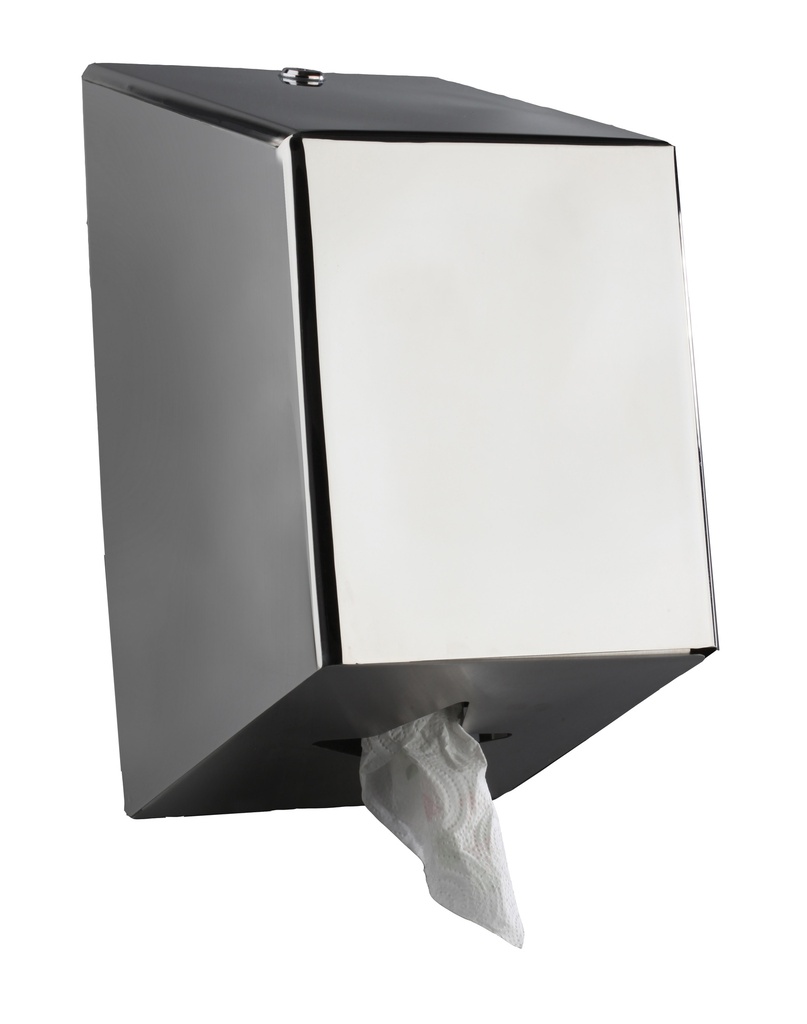 DISPENSADOR DE PAPEL MECHA INOX BRILLO