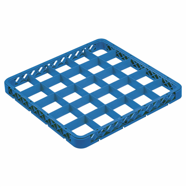 SUPLEMENTO RACK DE 25 COMPARTIMENTOS 50x50x4,5 CM AZUL PP (1 UNID.)