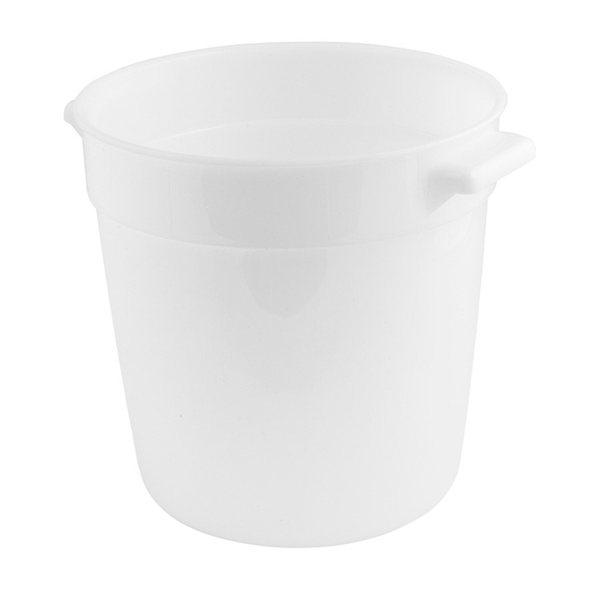 Contenedor 10 L Ø 31,2X20,8 Cm Blanco Pehd (1 Unid.)