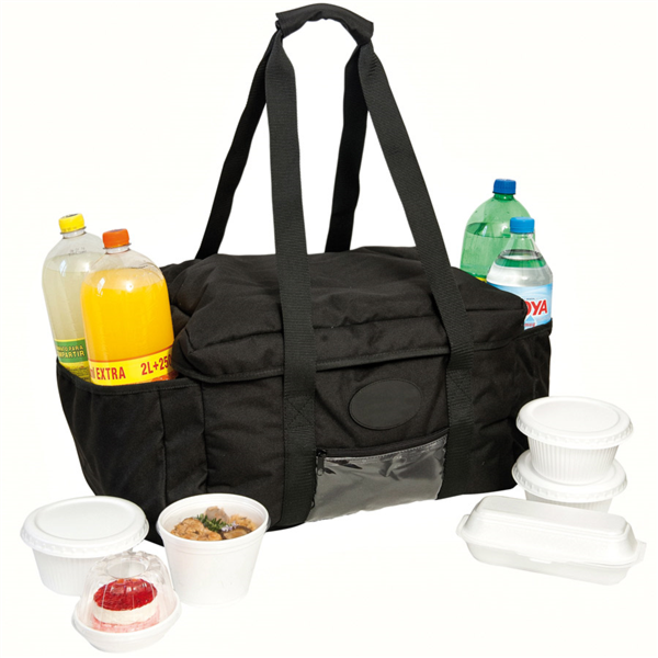 Bolsa Transporte Picnic 40,6X30,5X25,5 Cm Negro Vinilo (1 Unid.)