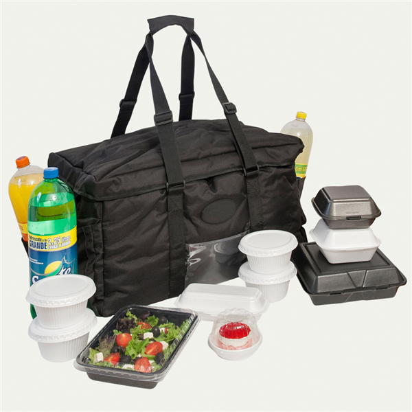 Bolsa Transporte Catering 53,3X35,5X33 Cm Negro Vinilo (1 Unid.)