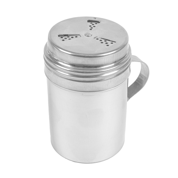 Espolvoreador Con Asa Para Especias 295 Ml Ø 7X11 Cm Plateado Inox (1 Unid.)