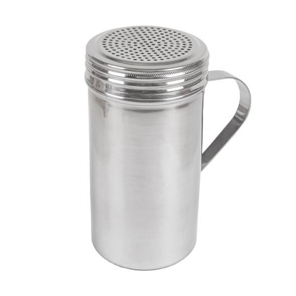 Espolvoreador Con Asa Para Sal 450 Ml Ø 7X13,2 Cm Plateado Inox (1 Unid.)