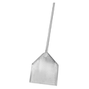 Pala De Pizza Perforada Cantos Afilados 31X32X96 Cm Plateado Aluminio (1 Unid.)