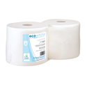Matatrapos Ecolabel 2 Capas - Bobina 3,5 Kg 19 G/M2 Ø32X24 Cm Blanco Tissue (2 Unid.)
