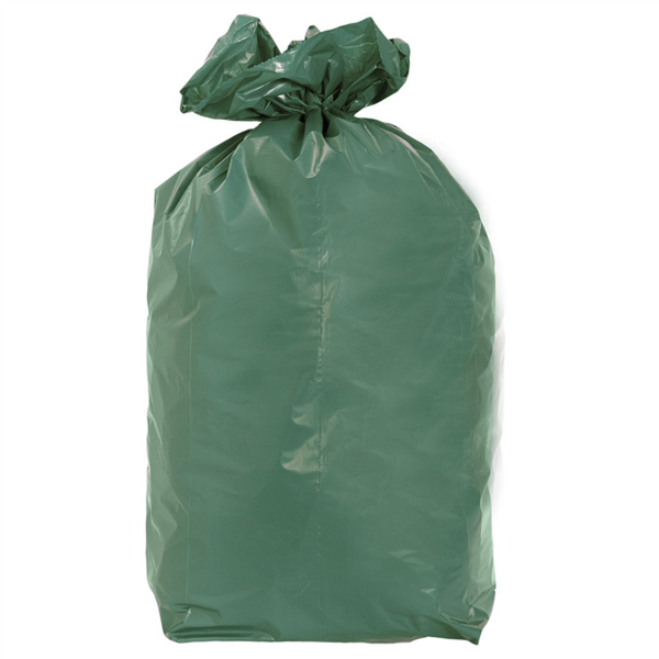 20 U. BOLSAS BASURA 110 L 70µ 70x110 CM VERDE LDPE (5 UNID.)