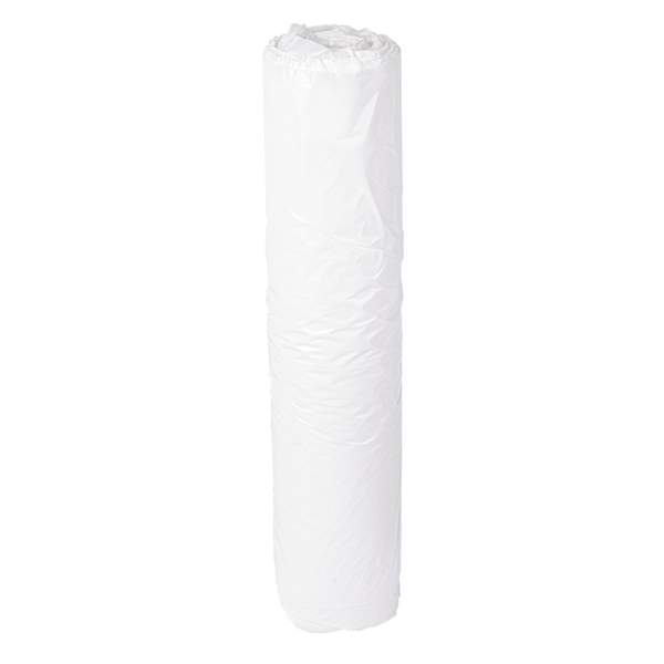 100 U. DELANTALES EN ROLLO 20µ 69x107 CM BLANCO LDPE (1 UNID.)