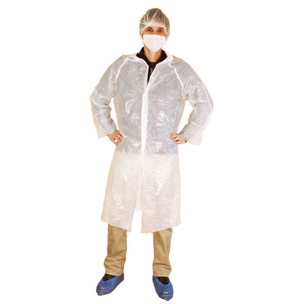 Conjuntos Visitador Económico 20Μ 130 Cm Blanco Ldpe (25 Unid.)