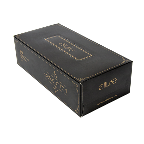 90 U. PAÑUELOS FACIALES 'ALLURE' 30 G/M2 20x20 CM BLANCO ALGODÓN (1 UNID.)