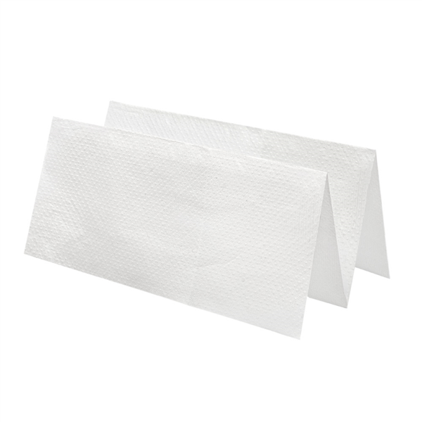 TOALLAS SECAMANOS 2 CAPAS ZIGZAG 37 G/M2 21x22,5 CM BLANCO TISSUE (4000 UNID.)