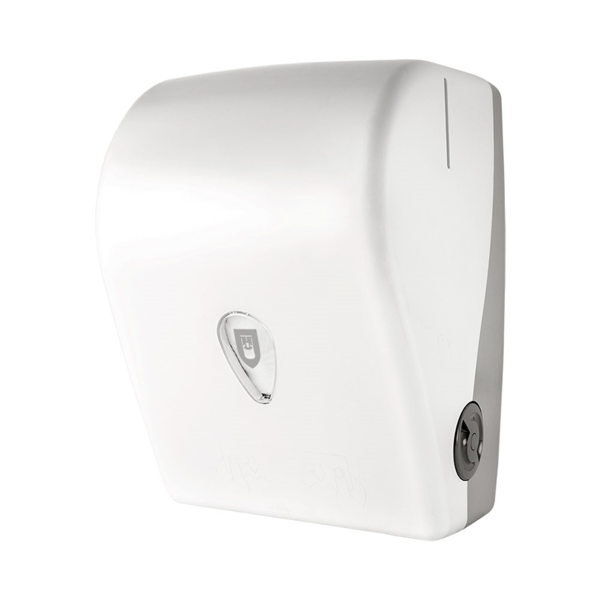 DISPENSADOR PARA SECAMANOS 'AUTOCUT' 28x23,3x38,2 CM BLANCO ABS (1 UNID.)