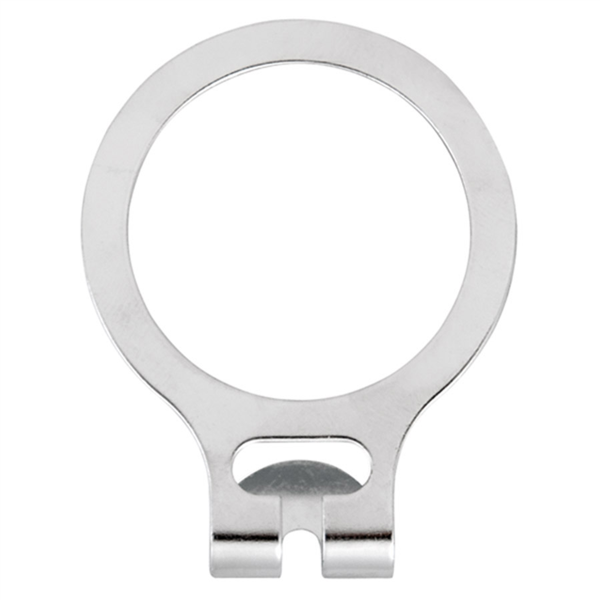 Arandelas Percha Antirrobo Ø 4,8 Cm Plateado Metal (50 Unid.)