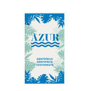 SOBRECITOS DENTÍFRICOS 'AZUR' 3 ML 8x4,5 CM BLANCO CELULOSA (500 UNID.)