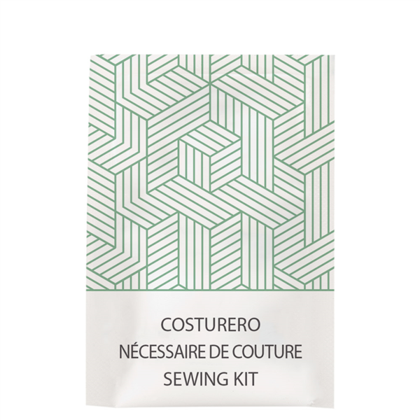 COSTURERO ENFUNDADO BLANCO 'THERAPY' 6X10,5 CM (250 UNID.)