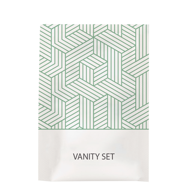 Vanity Set Enfundado Blanco 'Therapy' 6X10,5 Cm (250 Unid.)
