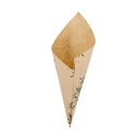 PAPELINAS PUNTA 'FEEL GREEN' 40 G 70 G/M2 16x11,5 CM NATURAL PERG. ANTIGRASAS (2000 UNID.)