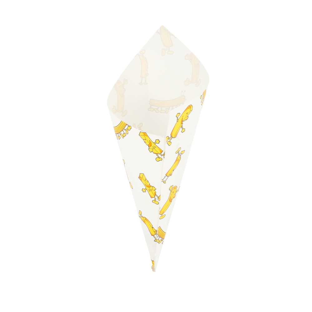 Papelina Punta 'Chips' 70 G 70 G/M2 20X14 Cm Blanco Perg. Antigrasas (2000 Unid.)