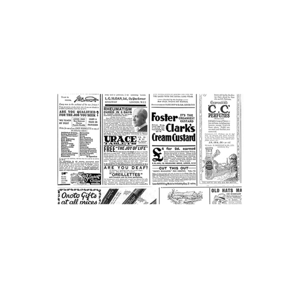 Mini Papel Antigrasas 'Times' 35 G/M2 20X12 Cm Blanco Perg. Antigrasas (1000 Unid.)