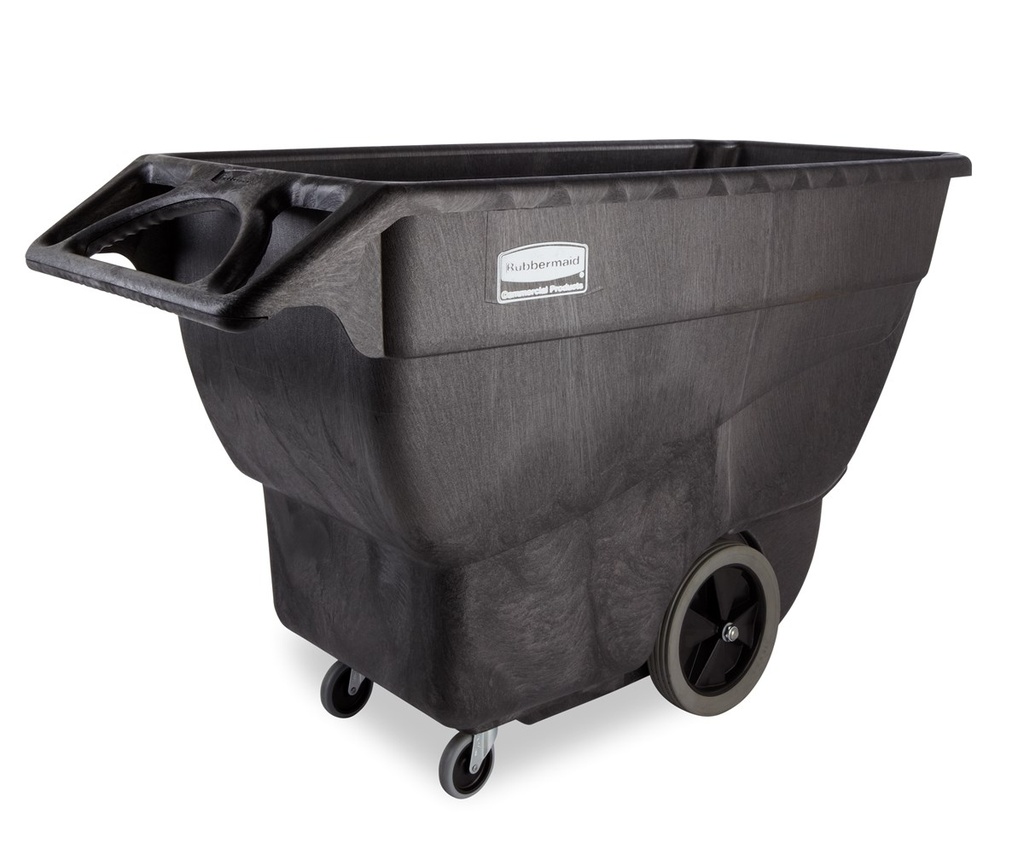 Carro basculante de espuma estructural, utilitario, 573,4 l, negro