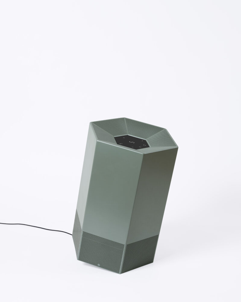 Purificador De Aire Profesional Shield Verde Malaquita