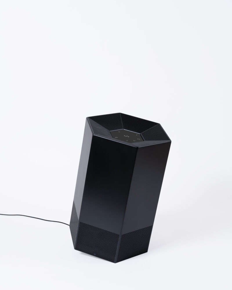 Purificador De Aire Profesional Shield Negro Mate