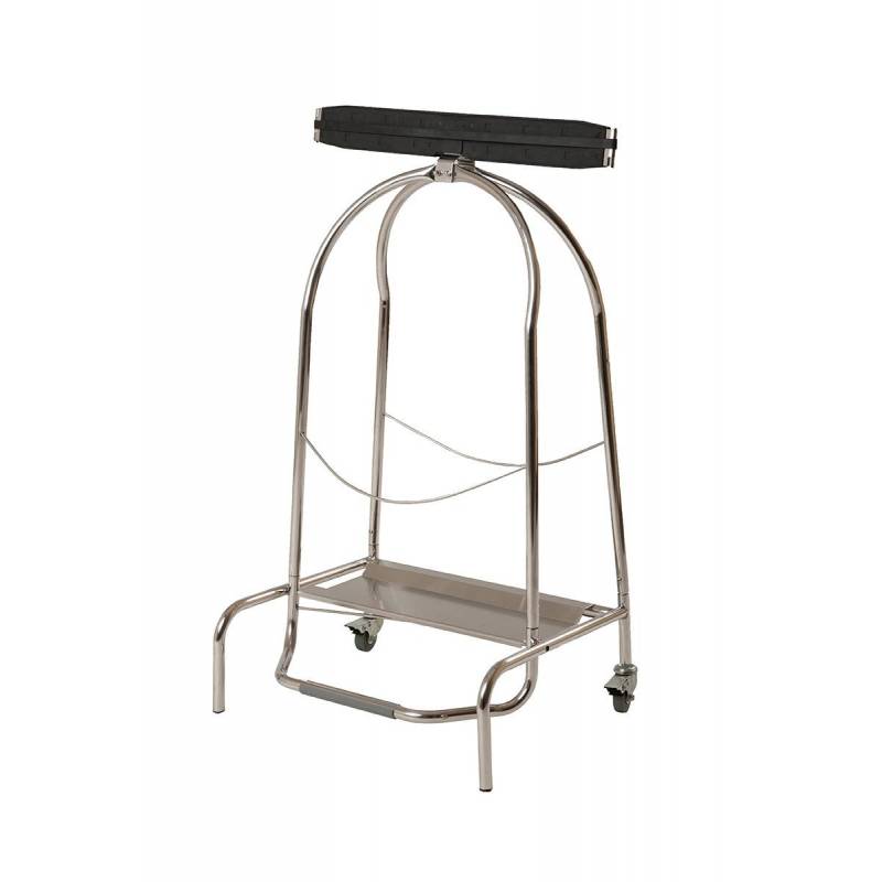 Portabolsas Fabricado En Acero Inoxidable 304 Con Pedal