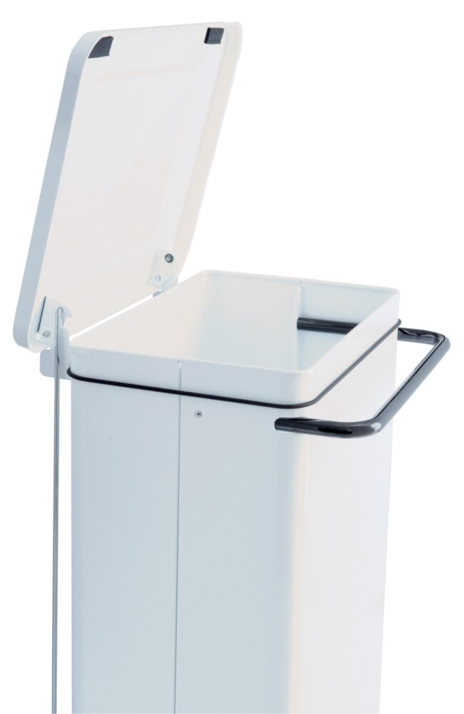 Contenedor Movil Con Pedal 70 Lt Acero Inox