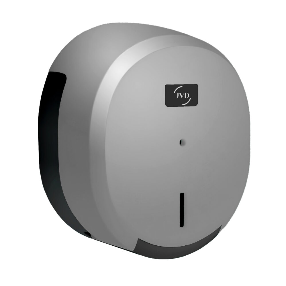 Dispensador de papel higiénico Cleanline extracción central. Gris Metalizado