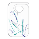 Baberos para adulto 50 + 25 pe g / m2 36x60 cm blanco airlaid (100 unid.)