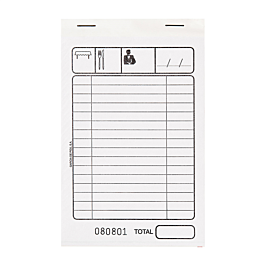 Blocs facturas duplicadas 50x2 hojas 10x15 cm blanco autocopiativo (100 unid.)