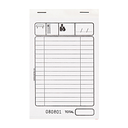 Blocs facturas duplicadas 50x2 hojas 10x15 cm blanco autocopiativo (100 unid.)