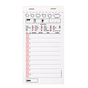 Blocs comanda duplicado 50x2 hojas 10x19 cm blanco autocopiativo (100 unid.)