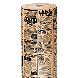 Papel envoltorio 'times' 60 g / m2 0,7x100 m natural kraft verjurado (1 unid.)