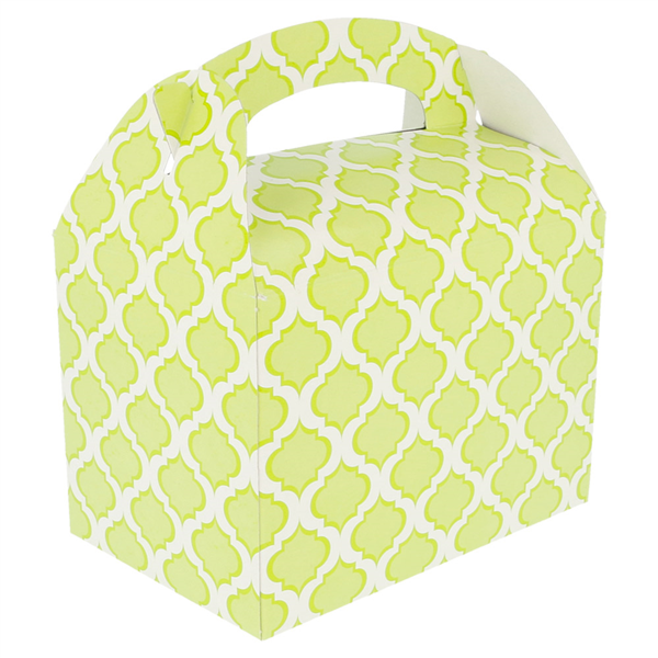 Cajas multiusos "verde" 320 g / m2 15,50x10,50x17,50 cm verde lima cartoncillo (300 unid.)