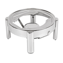 Base para 268.71 ø28,2x14,2 cm plateado inox (1 unid.)