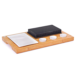 Piedra de lava base 42x25 cm chicago (3 unid.)