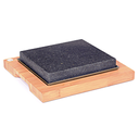 Piedra de lava base 27x25 cm chicago (4 unid.)