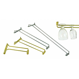 Rack para copas 41 cm dorado acero (1 unid.)
