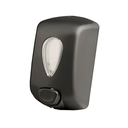 Dosificador jabón 700 ml 13x9x21 cm negro abs (1 unid.)