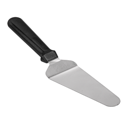 Paleta pastelería 28x6 cm plateado inox (1 unid.)