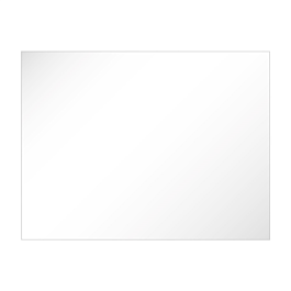 Espejo rectangular 41x31x0,5 cm acrílico (1 unid.)