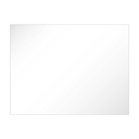 Espejo rectangular 61x41x0,5 cm acrílico (1 unid.)