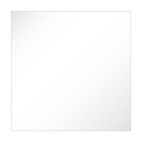 Espejo cuadrado 41x41x0,5 cm acrílico (1 unid.)