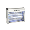 Exterminador de insectos 240v. 2x10w 39x6,5x26,5 cm plateado abs (1 unid.)