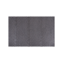 Mantelines símil cocodrilo 43x30 cm gris pvc (12 unid.)