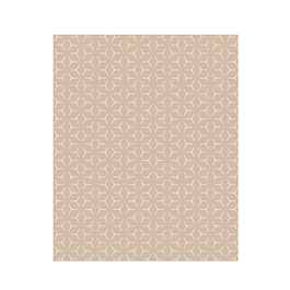 Papel antigrasas encerado 2 caras pfas free 10+60+10 g / m2 31x38 cm natural kraft + cera vegetal (500 unid.)