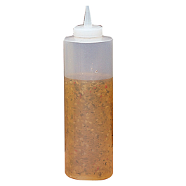 Peras para salsas 720 ml ø 7x25 cm translúcido ldpe (6 unid.)