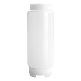 Peras para salsas 720 ml ø 7,5x20,8 cm translúcido ldpe (24 unid.)